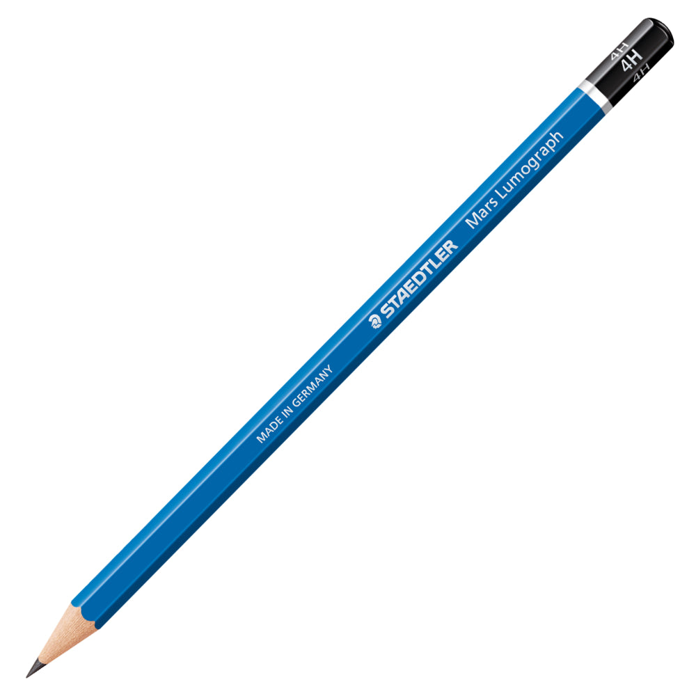 Image of Staedtler-Mars Lumograph Drawing Pencils - 4H