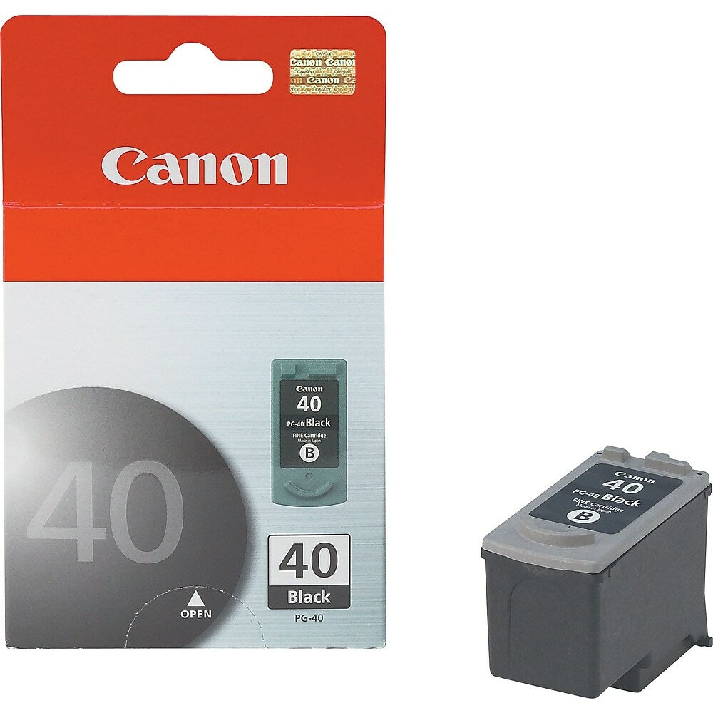 Image of Canon PG-40 Black Ink Cartridge (615B002AA)