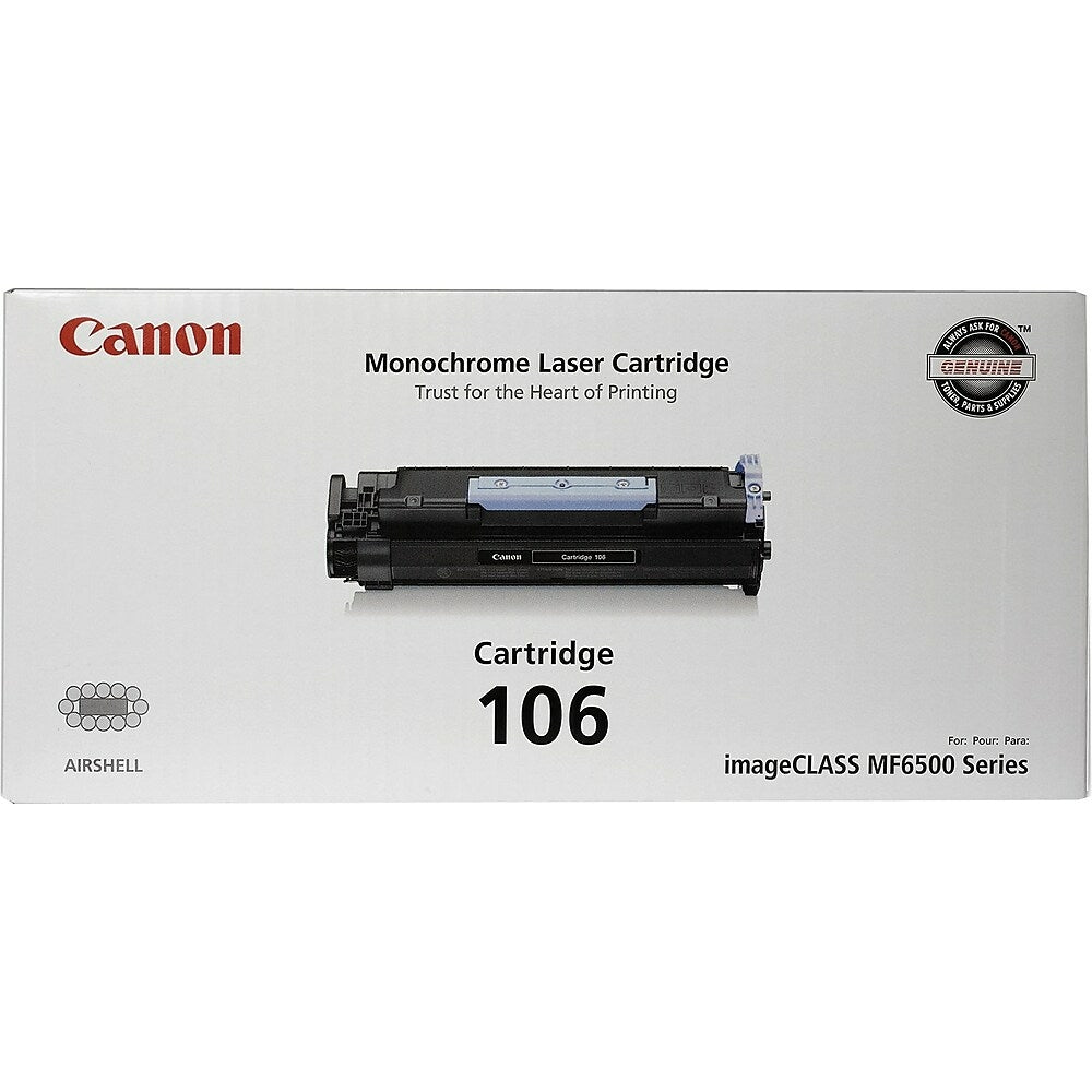 Image of Canon 106 Black Toner Cartridge (0264B001)