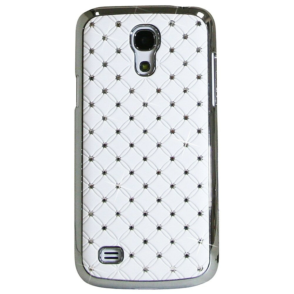 Image of Exian Embedded Crystals Case for Samsung Galaxy S4 Mini - White