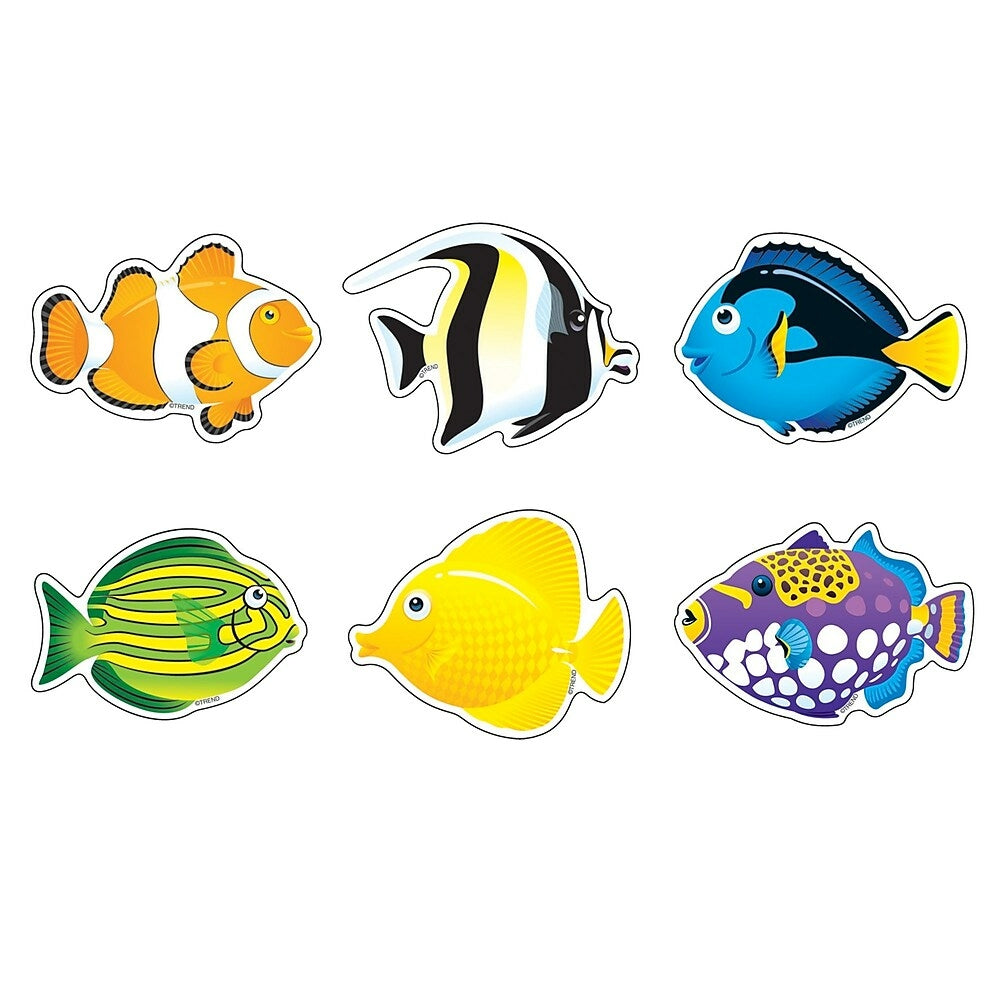 Image of Trend Enterprises 3" DieCut Fish Mini Accents, 216 Pack (T-10822)