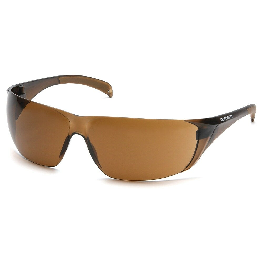 Image of Carhartt Billings Safety Eyewear Glasses, Sandstone Bronze, 12 Pack