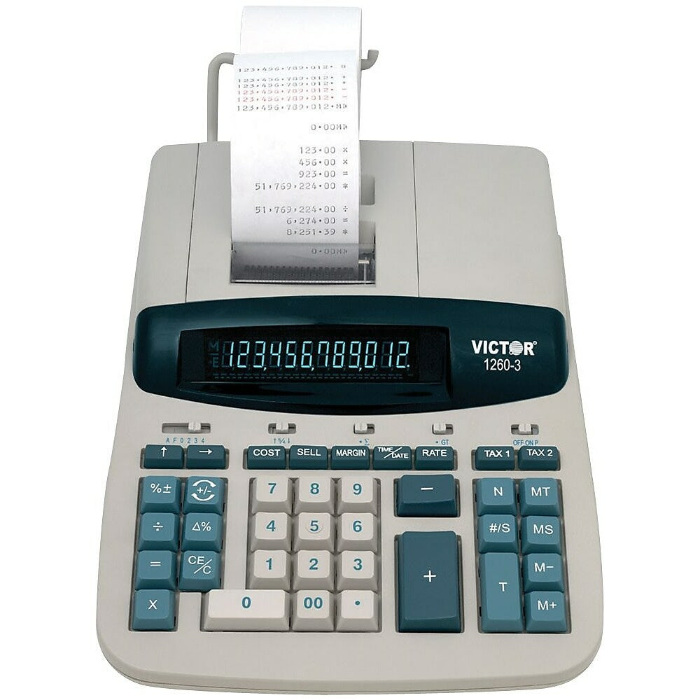 Image of Victor 12603 Heavy Duty Commercial Printing Calculator, 12-Digit