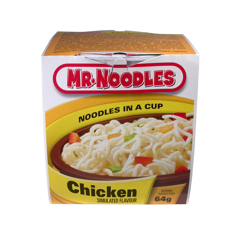 Image of Mr. Noodles in a Cup - Chicken - 64g - 12 Pack