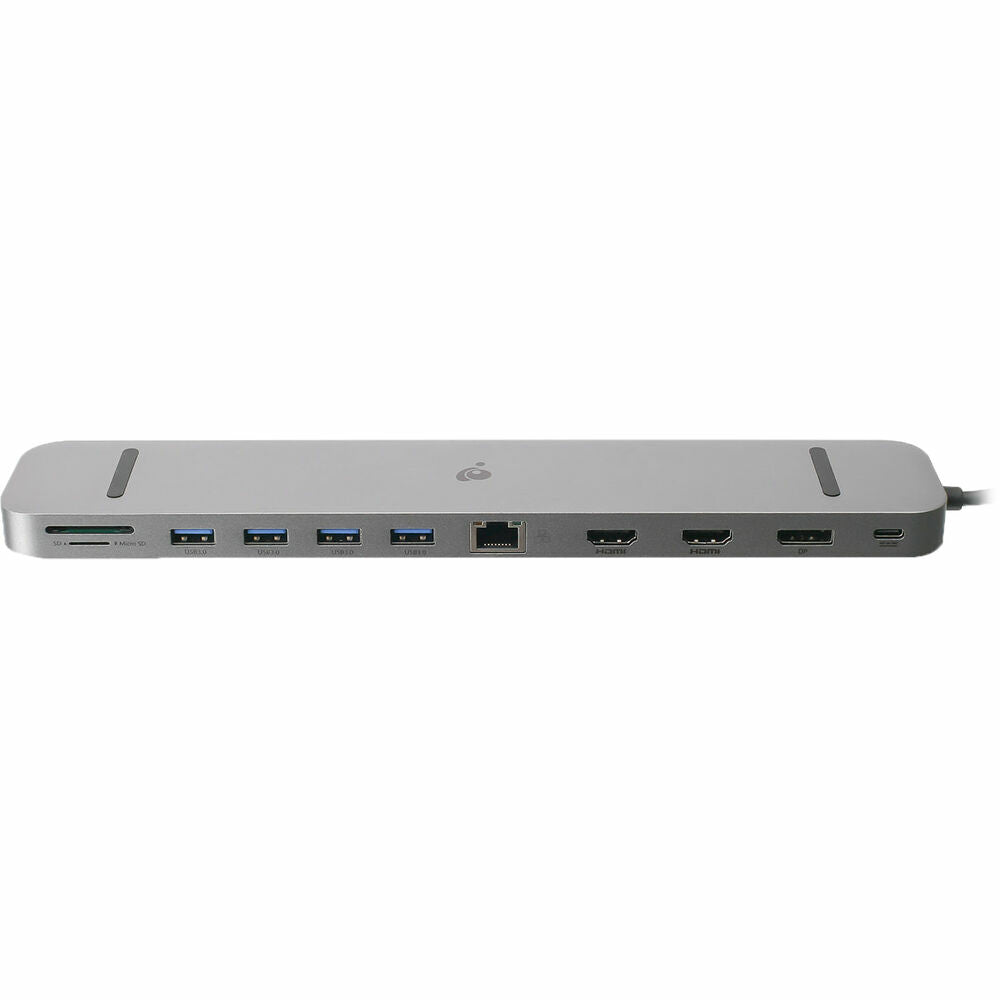 Image of IOGEAR Dock Pro USB-C Triple HD Dock with PD 3.0, Grey