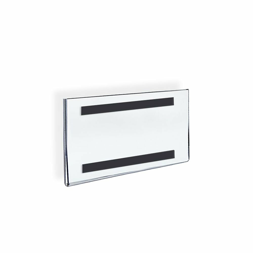 Image of Azar Displays Acrylic Horizontal Wall Mount Sign Holder, 10 Pack (129928)