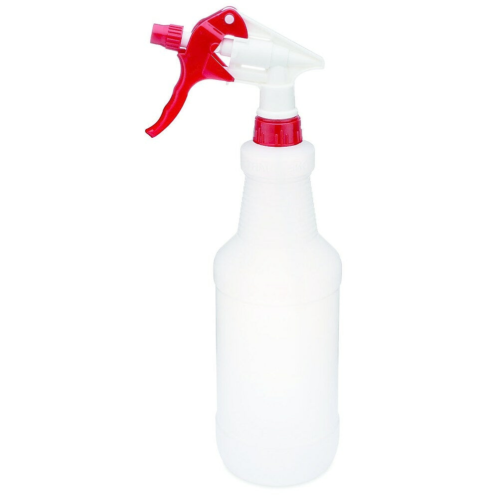 Image of Globe 24oz Solution Bottle Sprayer Set - 8" - Red