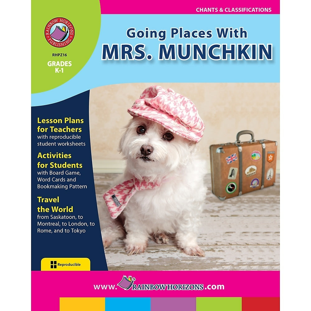Image of eBook: Going Places With Mrs. Munchkin (PDF version - 1-User Download) - ISBN 978-1-55319-226-8 - Grade K - 1
