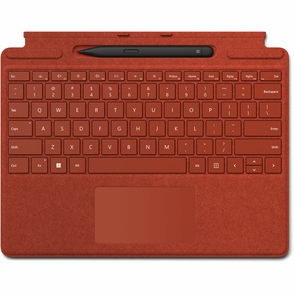 Image of Microsoft Surface Pro Signature Keyboard with Slim Pen 2 - English - Poppy Red