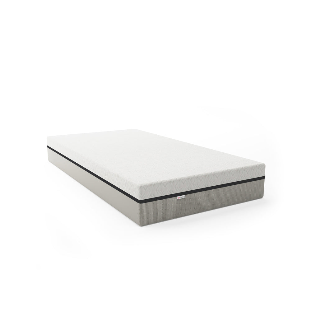 Image of CorLiving SGH-616-S Deluxe 10" Twin/Single Memory Foam Mattress, Grey