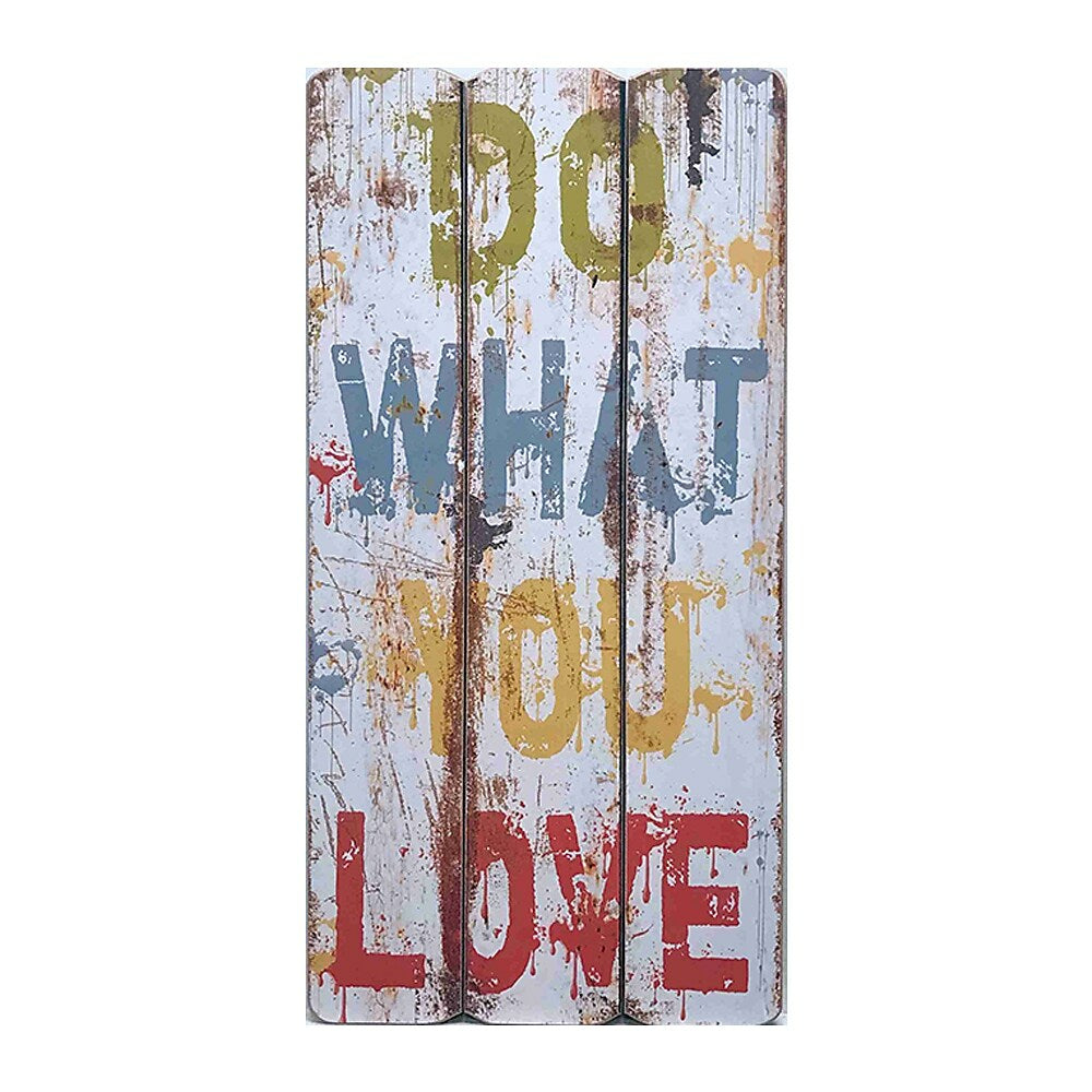 Image of Sign-A-Tology Vintage Wooden Sign - 24" x 12" - Do What You Love