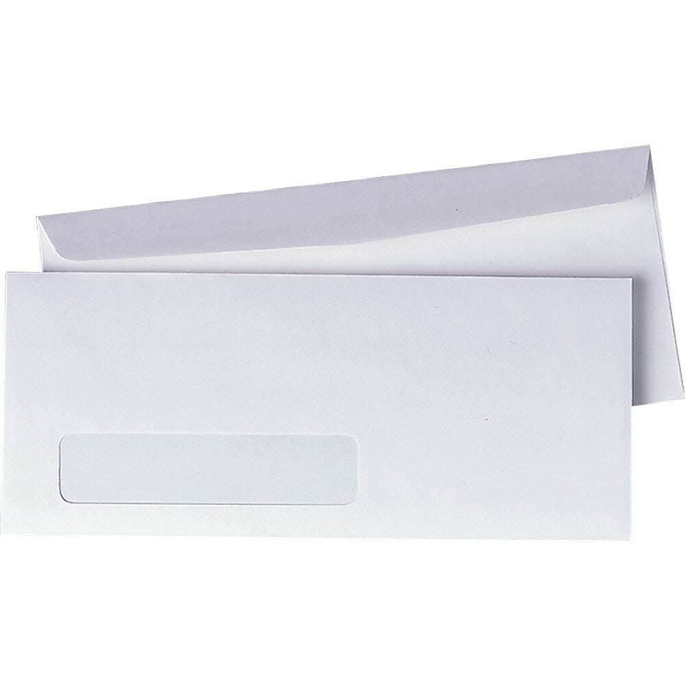 Image of Quality Park #10 Window Envelopes - 4-1/8" x 9-1/2" - 1000 Pack