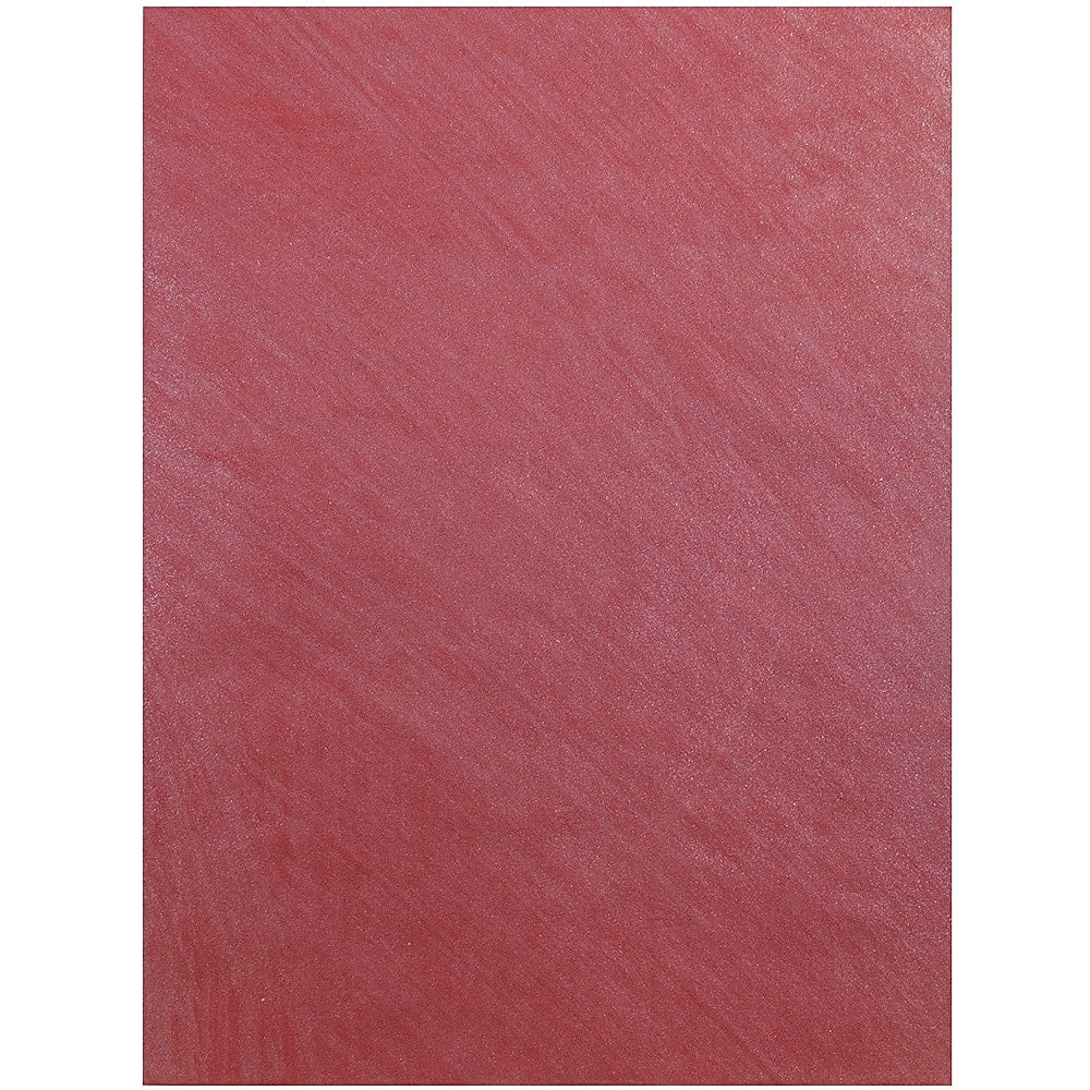 Image of JAM Paper Handmade Recycled Folders, Metallic Red, 100 Pack (05964497B)