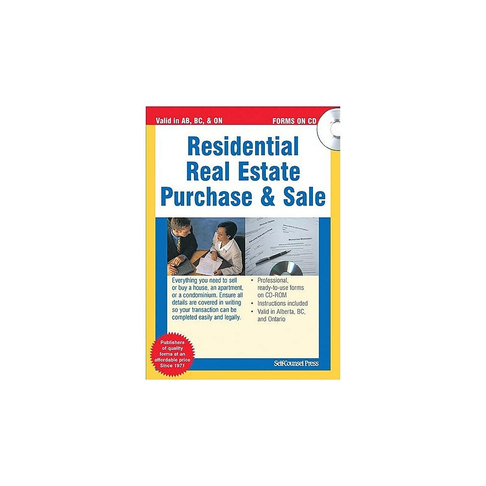 Image of Self Counsel Press Residential Real Estate Purchase and Sale