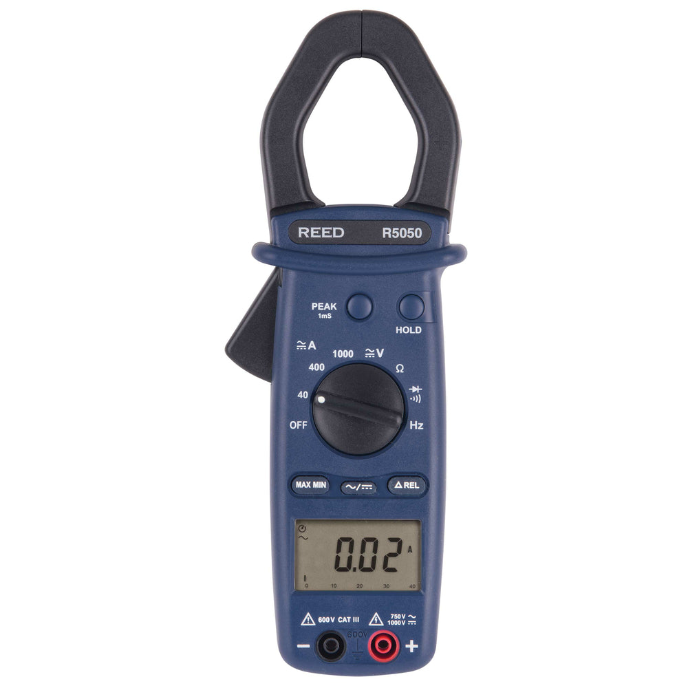 Image of REED R5050-NIST 1000A True RMS AC/DC Clamp Meter