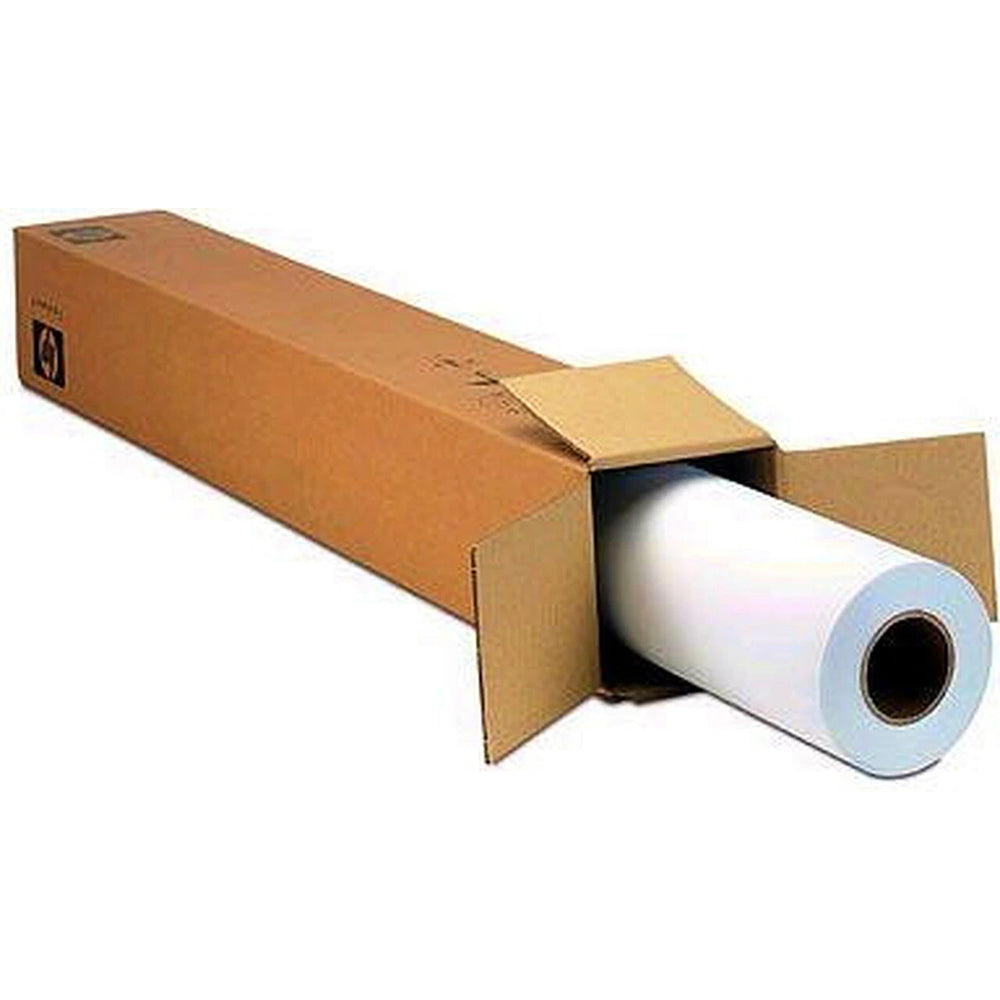 Image of HP Inkjet Heavyweight Coated Paper Roll 36" x 100' - 89 Bright - Bright White