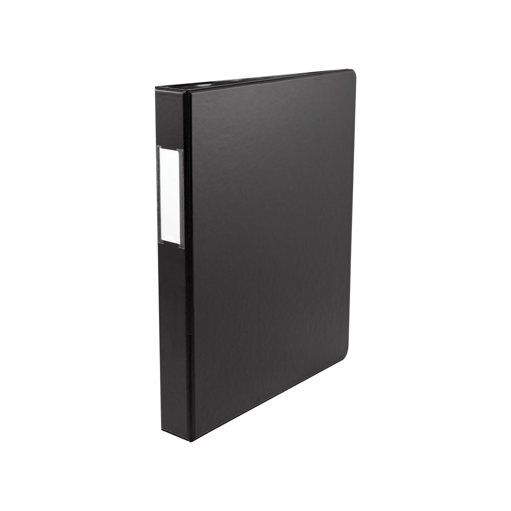 Image of Staples Economy 1" 3-Ring D-Ring Binder - Black