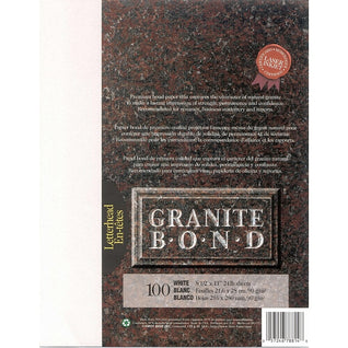 Southworth 914C: Granite Specialty Paper, 24 lb, 8.5 x 11, Gray, 500 /