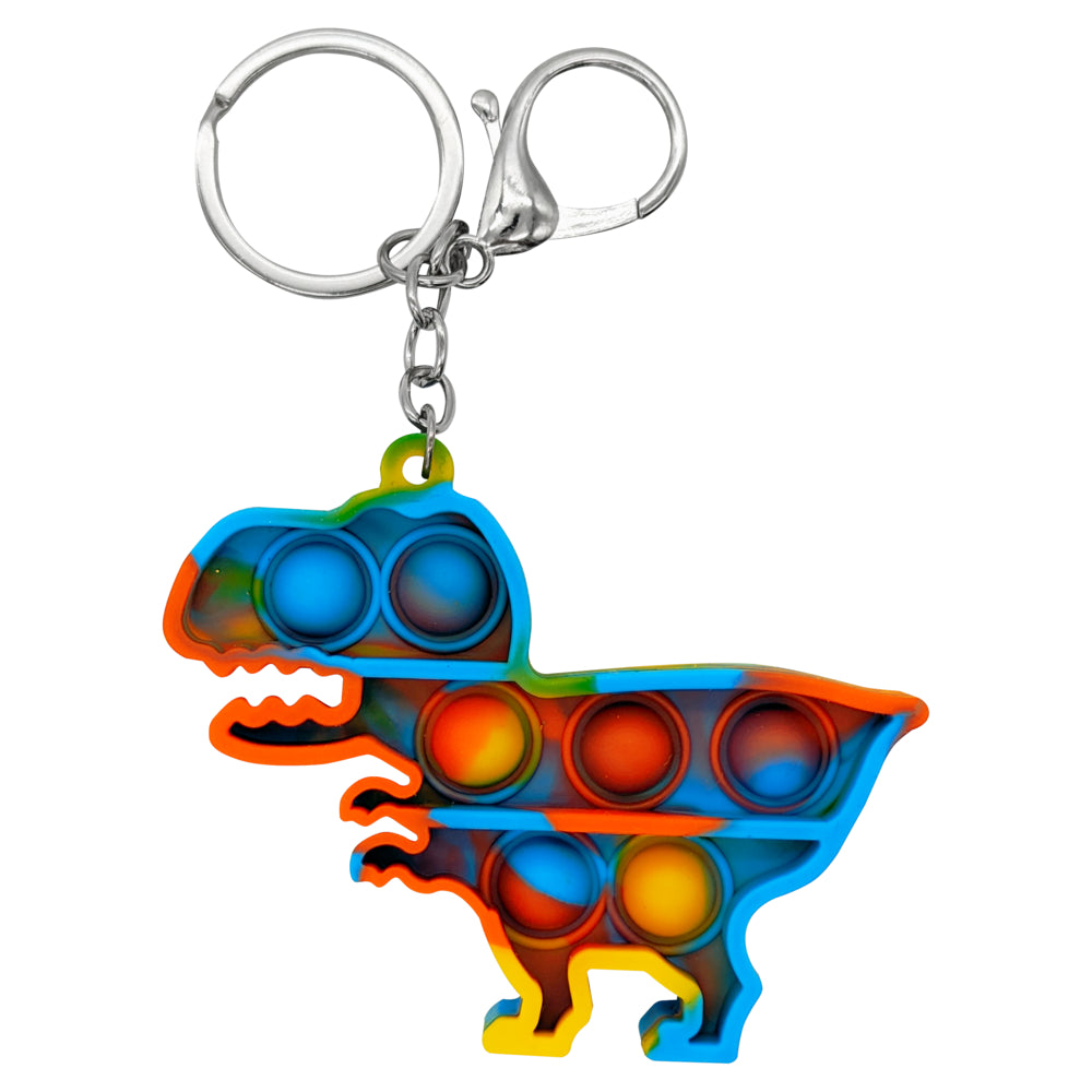 Image of Merangue Fidget Dinosaur Keychain