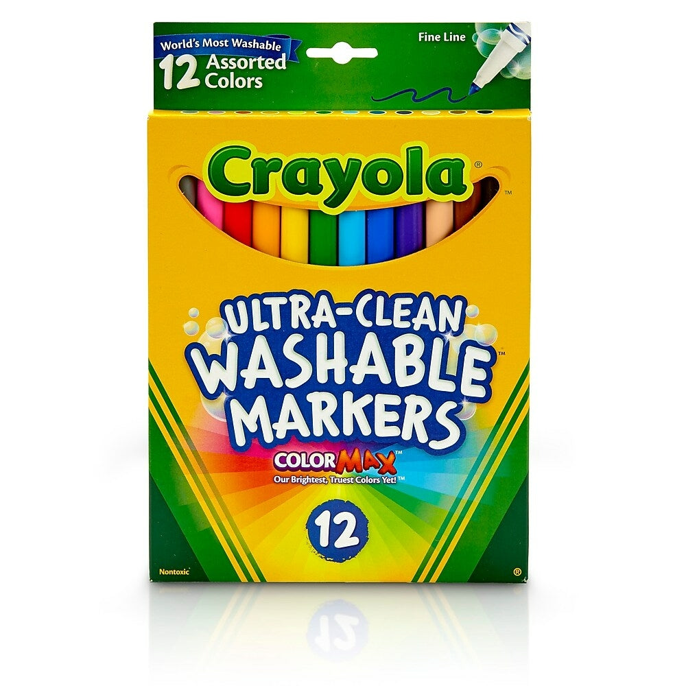 Image of Crayola Washable Markers, Assorted, 36 Pack (BIN587813)