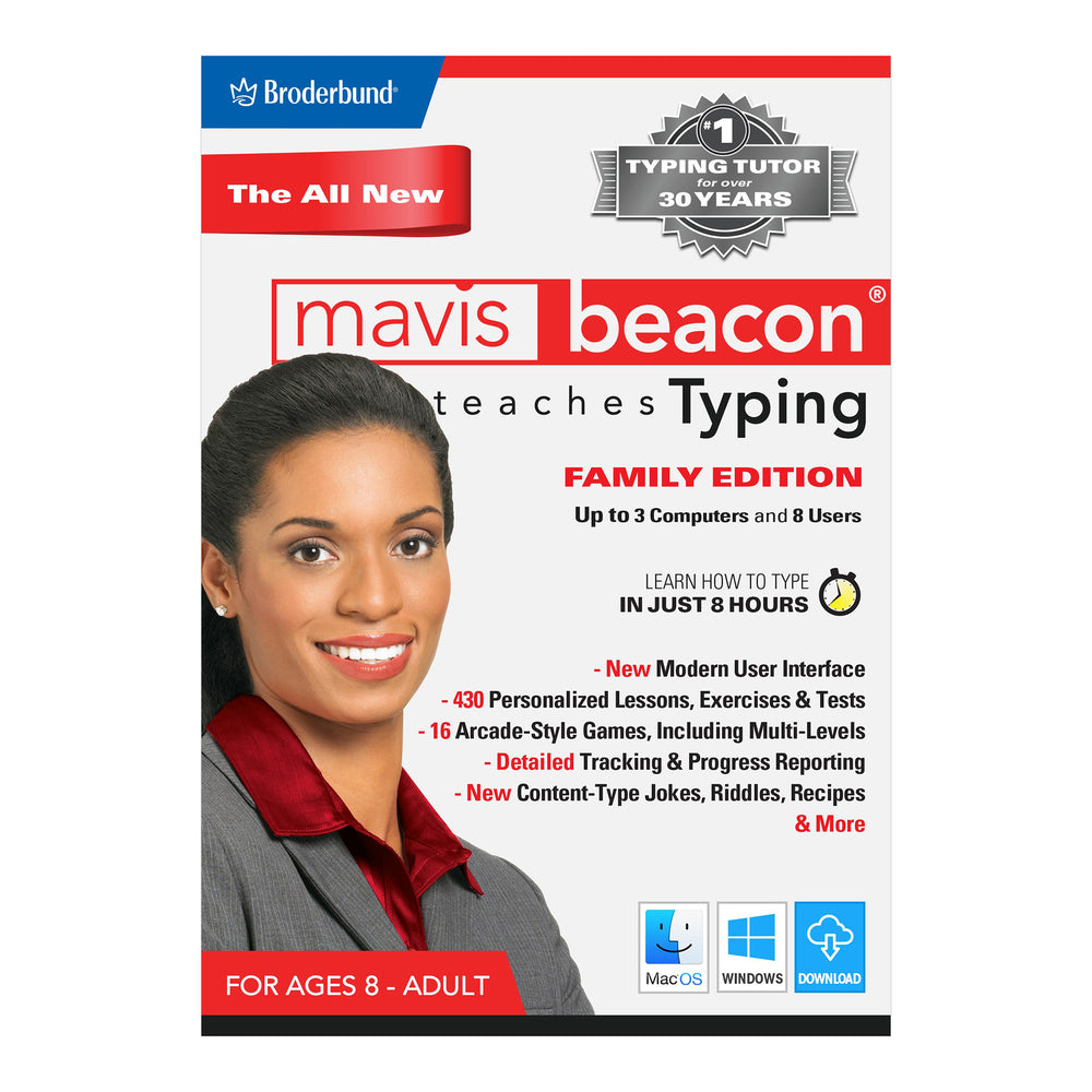 Image of Broderbund Mavis Beacon Teaches Typing