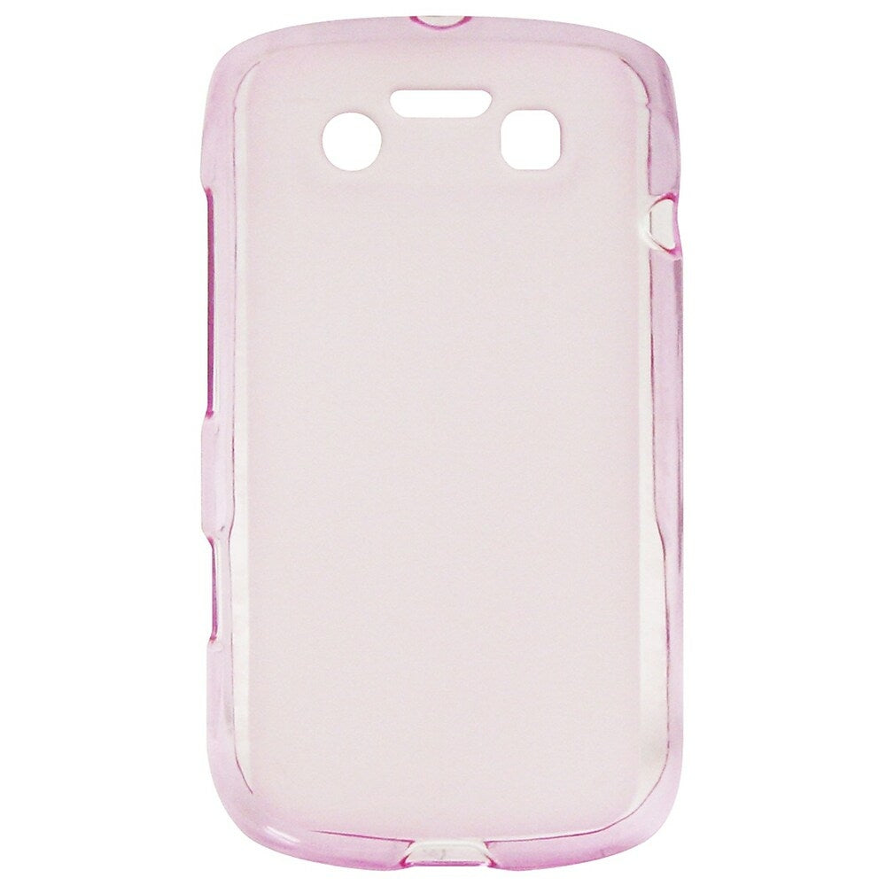 Image of Exian Transparent Case for Blackberry Bold 9790 - Pink
