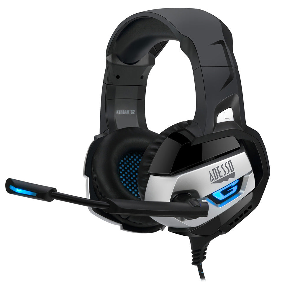 Image of Adesso Xtream G2 Stereo USB Gaming Headphones with Microphone