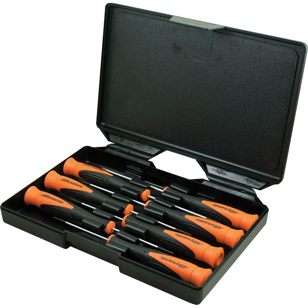 Image of Dynamic Tools 7 Piece Precision Screwdriver Set, Slotted & Phillips