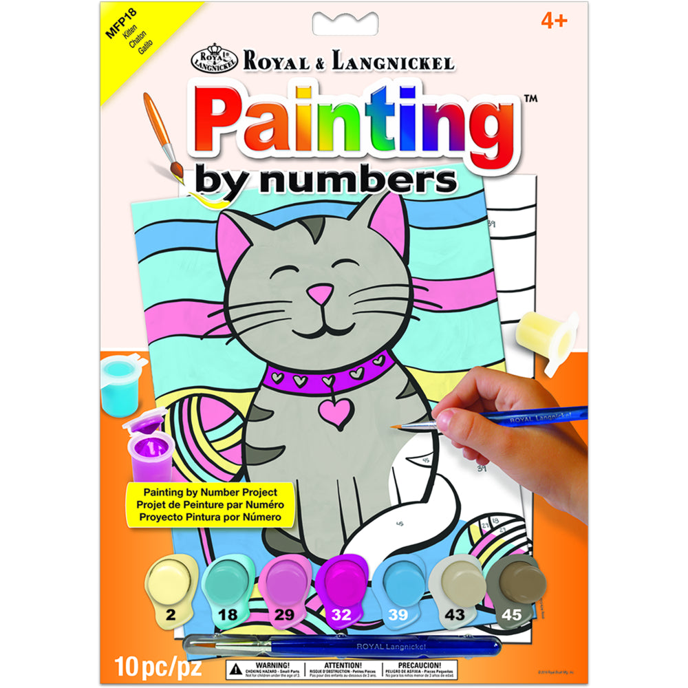 Image of Royal & Langnickel My first Paint by Numbers Kitten