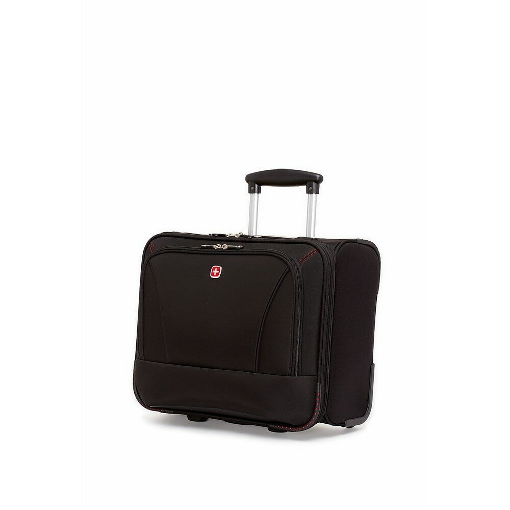 Image of Swiss Gear Polytex Mobile Office Wheeled Case, 15.6", Black