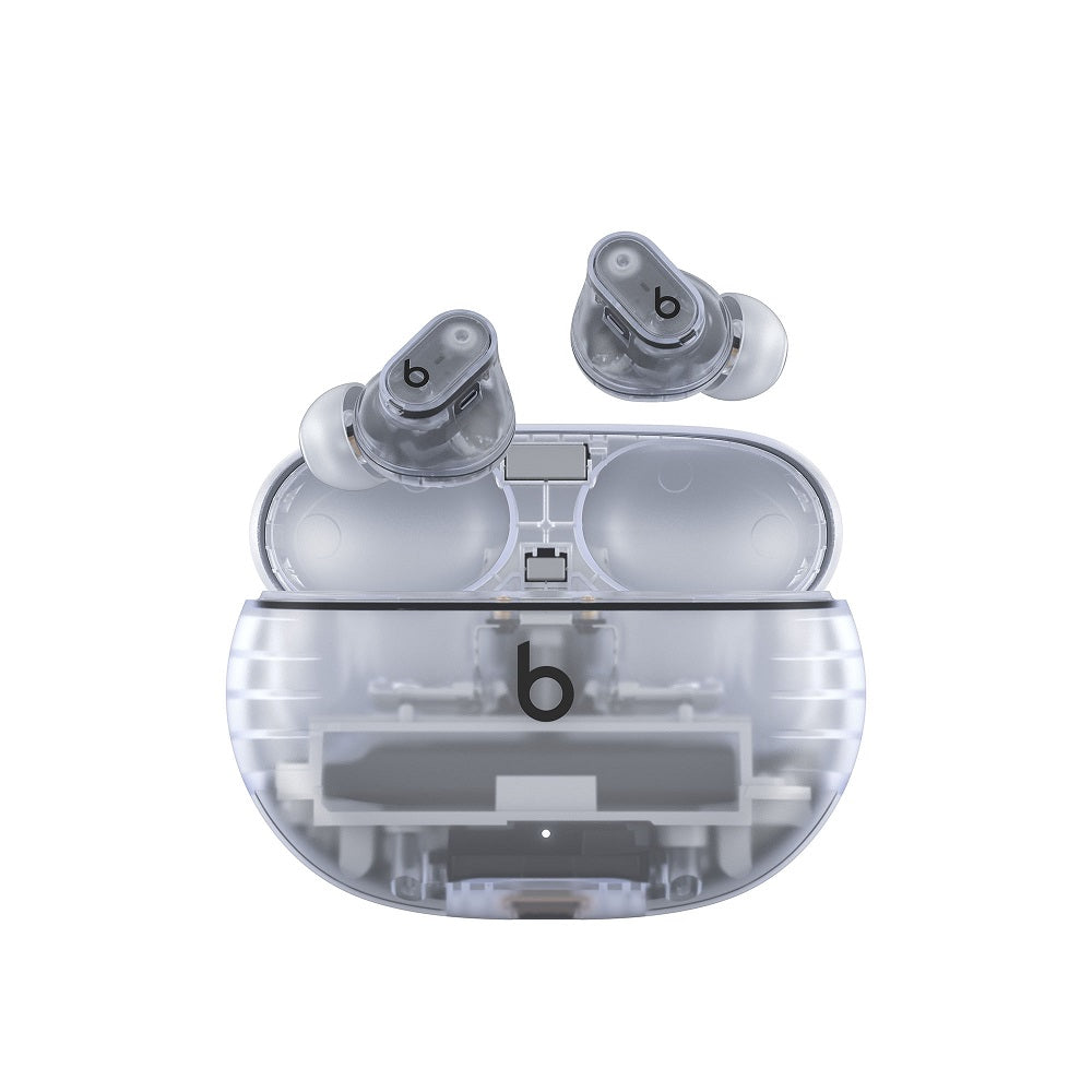 Image of Beats Studio Buds + True Wireless Noise Cancelling Earbuds - Transparent