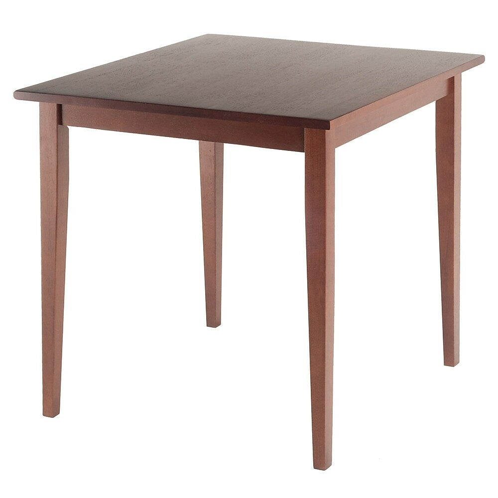 Image of Winsome Groveland Square Dining Table, Antique Walnut, Brown