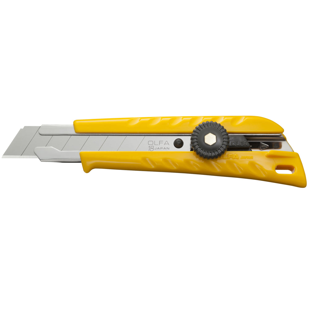 Image of OLFA Ratchet Lock Utility Knife, Yellow