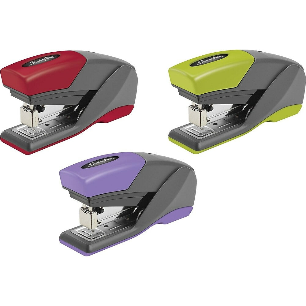 Image of Swingline Compact EZTouch Low Force Stapler, Assorted Colours