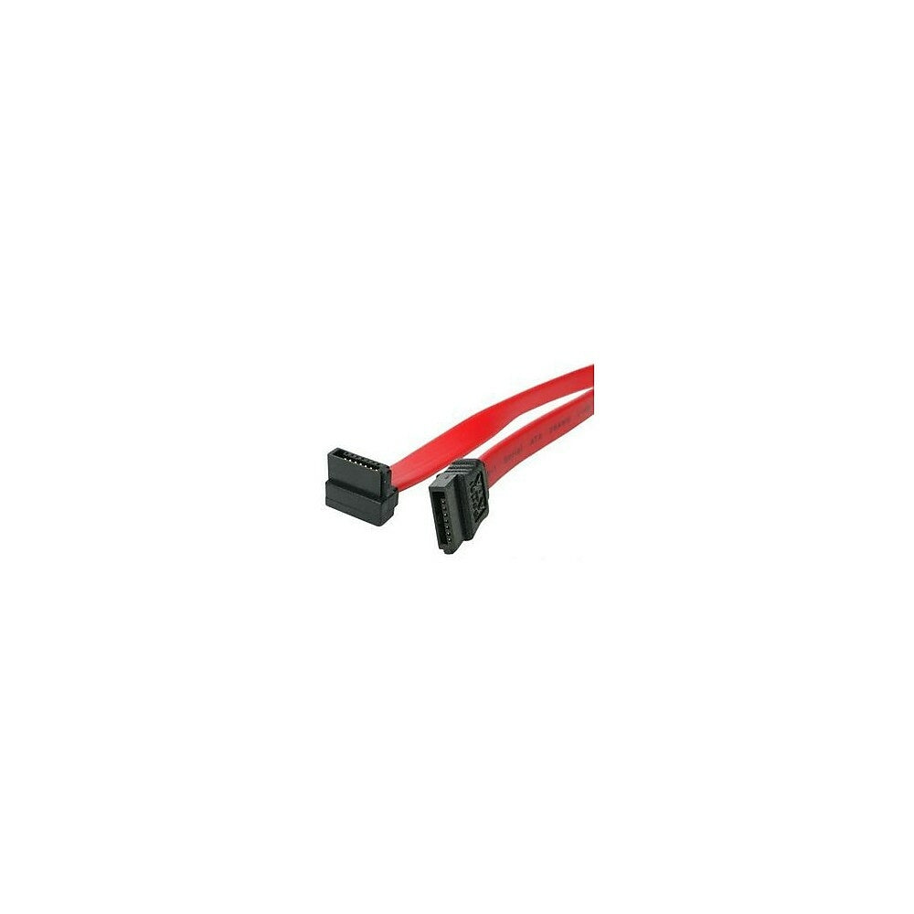 Image of StarTech SATA24RA1 24" Right-angled Serial ATA/SAS Serial Cable