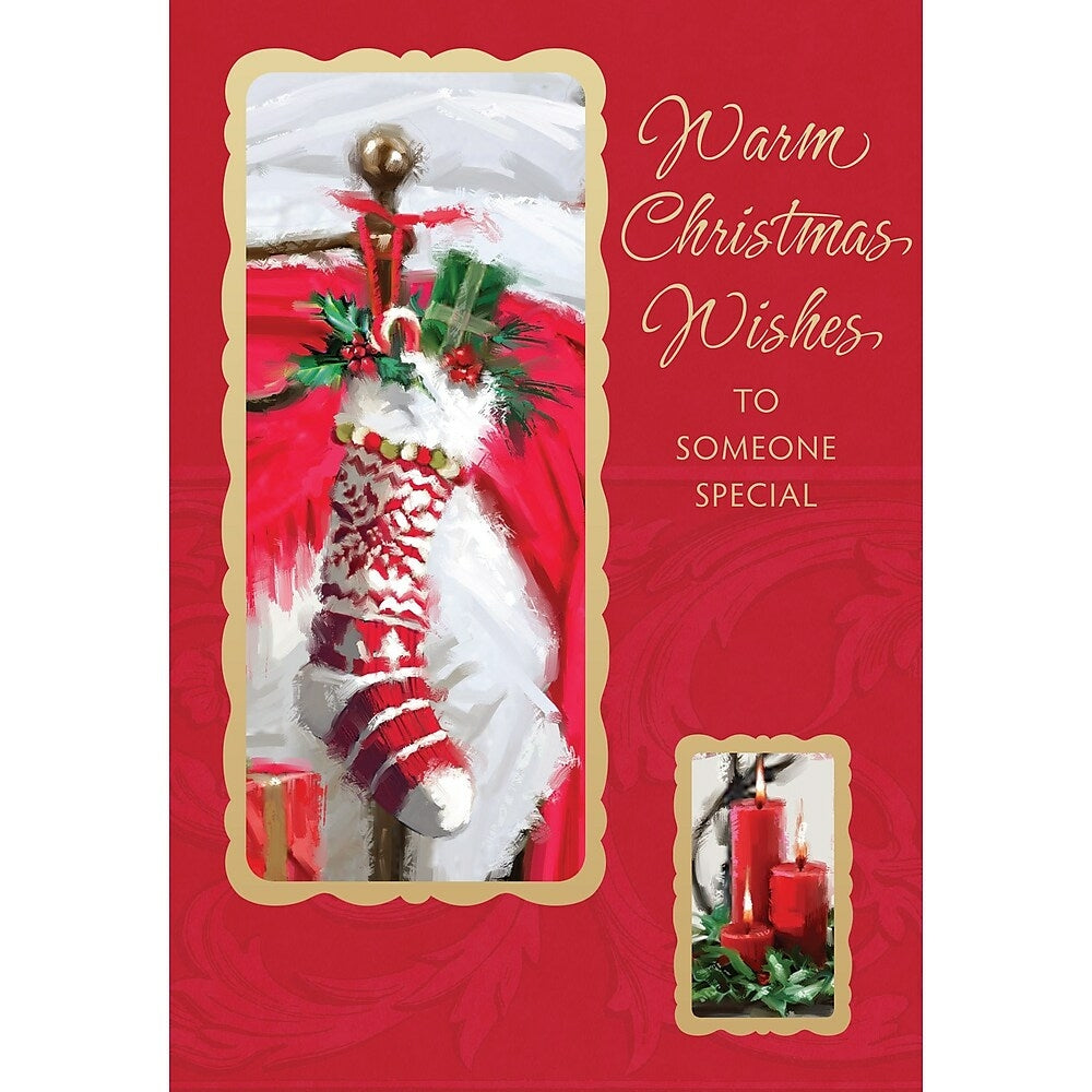 Image of Someone Special, Stocking & Candles, 18 Pack