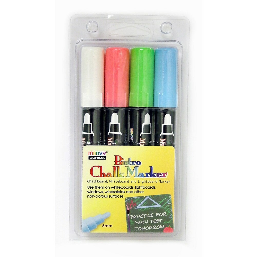 Image of Uchida Bistro Chalk Markers Colours, 2 Pack (UCH4804ED)