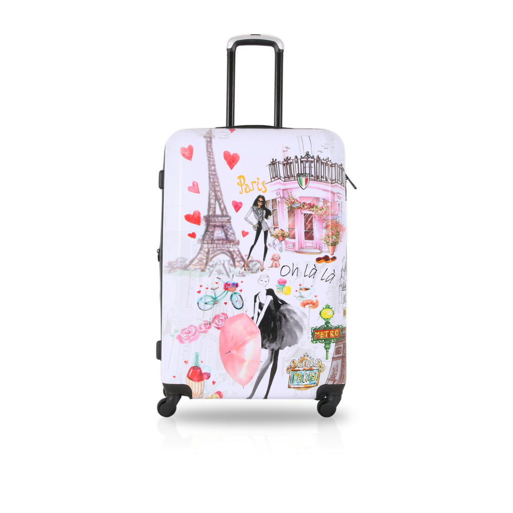 Image of TUCCI Italy Paris Love 20" Luggage - Paris Love