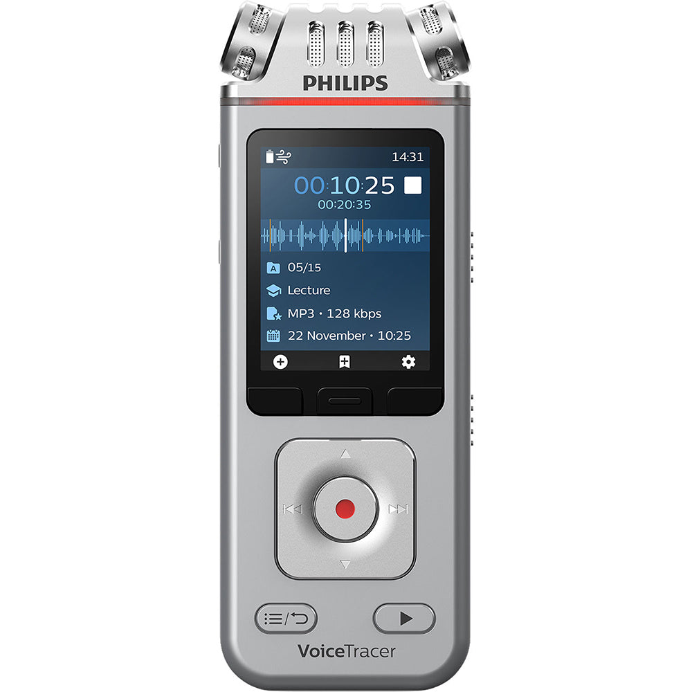 Image of Philips DVT4110 VoiceTracer Audio Recorder