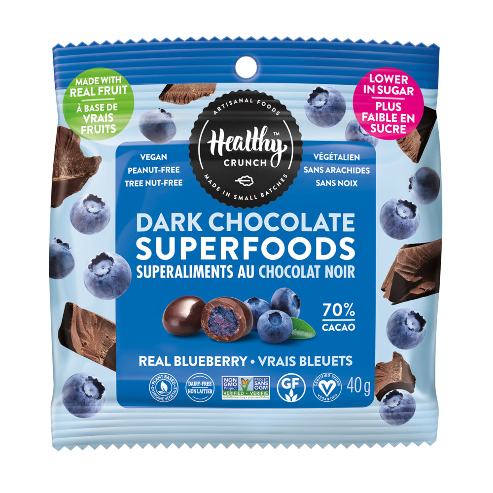 Image of Healthy Crunch Blueberry Dark Chocolate Superfoods