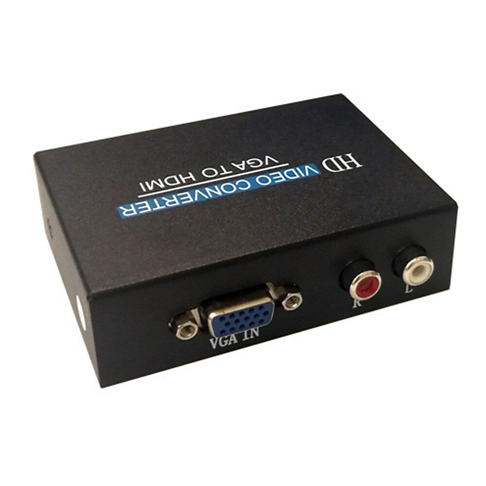 Image of Speedex VGA to HDMI Converter with Audio, VGA+ R/L Input to One HDMI Converter