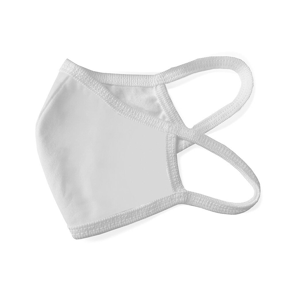 Image of Reference Labs Non-Medical Reusable Face Masks - Medium - White - 10 Pack