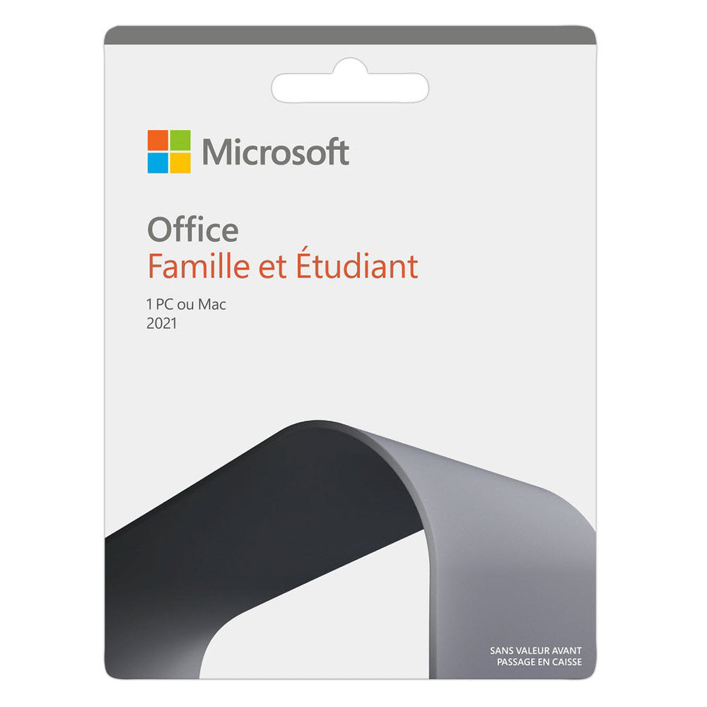 Image of Microsoft Office Home & Student 2021 - 1 User - French