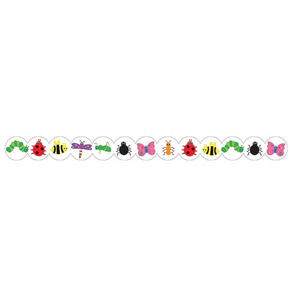 Image of Hygloss 36' Die Cut Classroom Border, Bugs, 72 Pack, 12 Pack