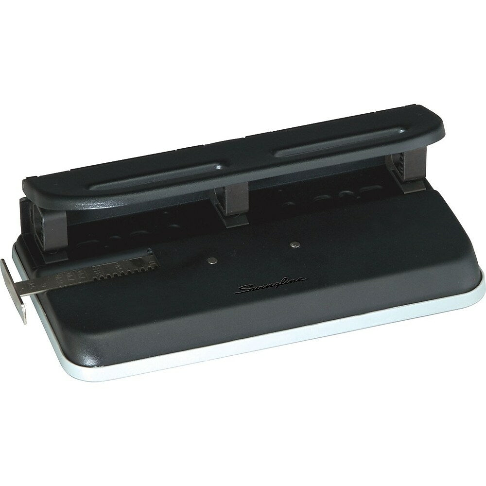 Image of Swingline M150 Adjustable 1-3 Hole Punch, 24-Sheet Capacity