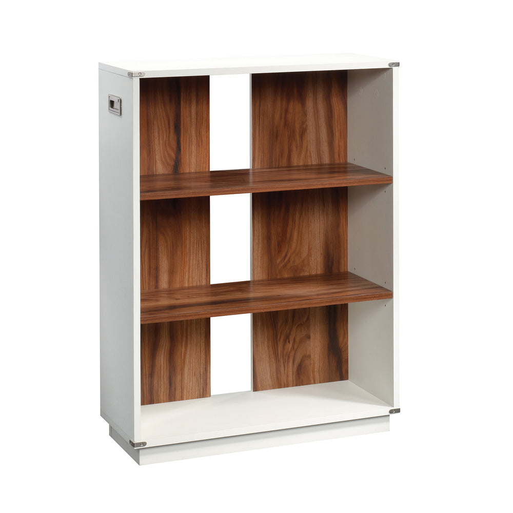 Image of Sauder Vista Key Bookcase - 3 shelves - 40.39" H - Pearl Oak (424181)
