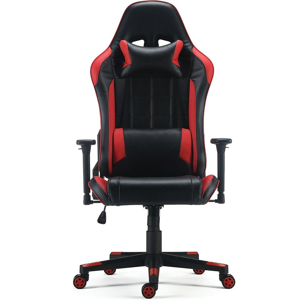 Staples Enhanced Gaming Chair Red Staples Ca