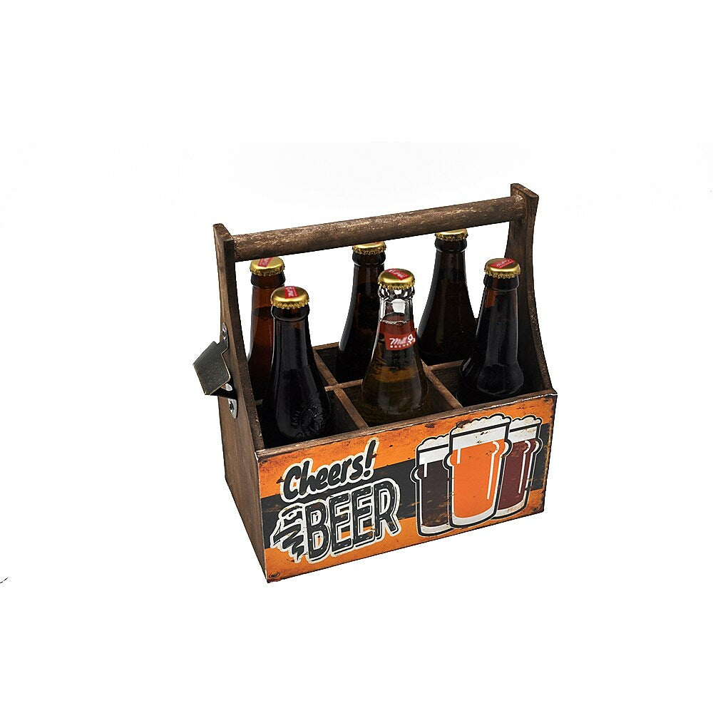 Image of Sign-A-Tology Cheers Beer Caddy - 10" x 6" x 11"