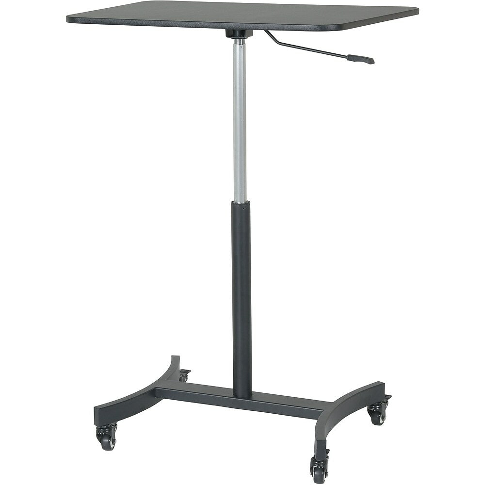 Image of Victor Mobile Adjustable Standing Desk (DC500), Black