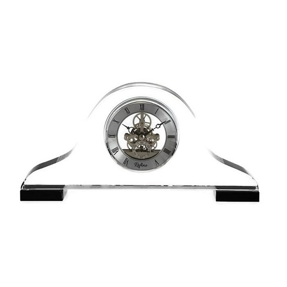 Image of Elegance Napoleon Crystal Skeleton Clock